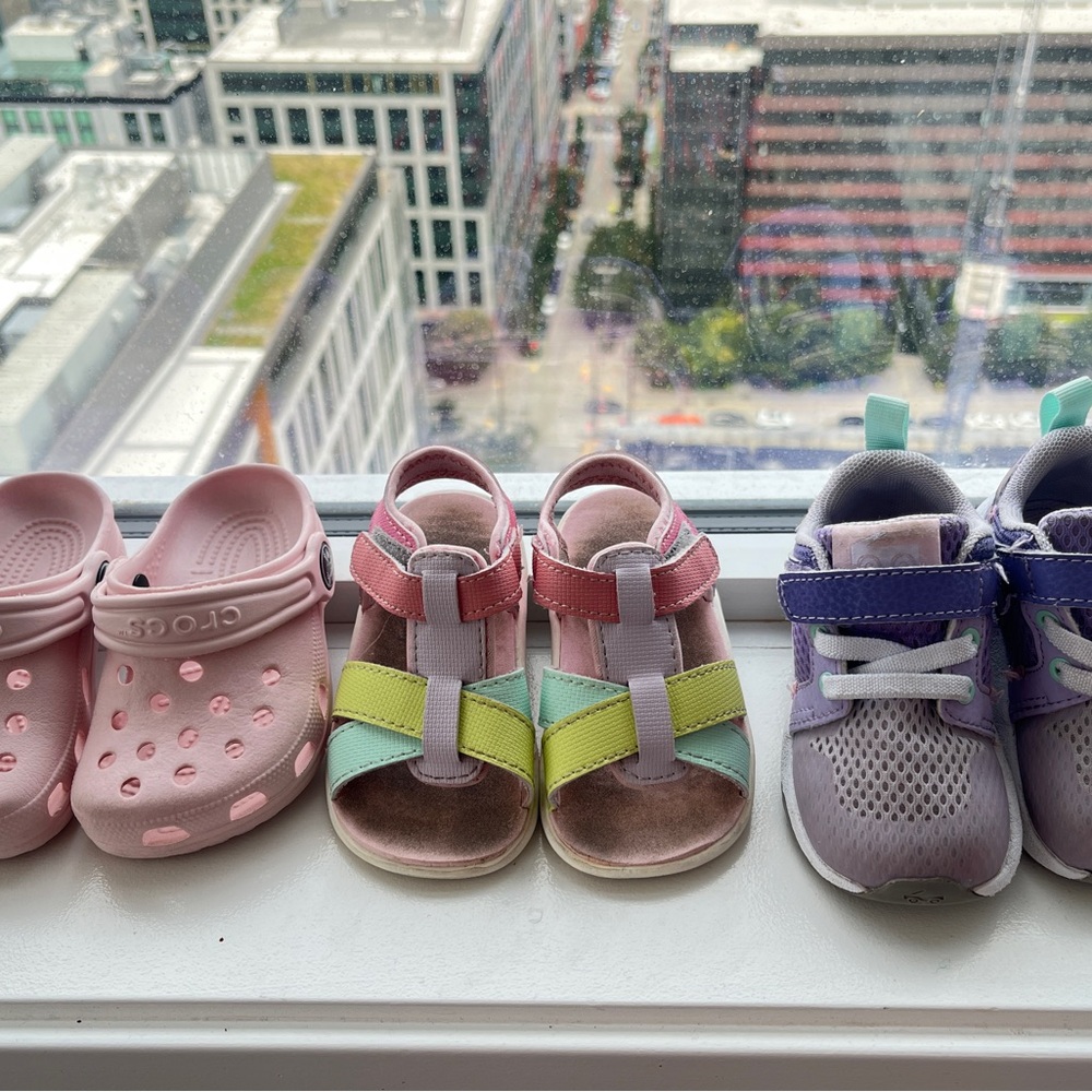 See Kai Run Multicolor Kids Sandals